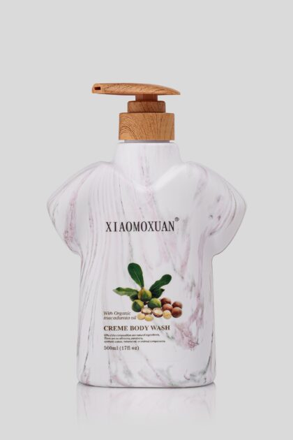SĂPUN CREMĂ ORGANICĂ PENTRU CORP ȘI FAȚĂ 550 ml